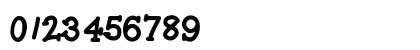 GelPenSerif Heavy Numeric Preview