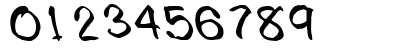 Gentle Regular Numeric Preview