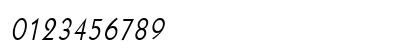 Geo 112-Condensed Italic Preview