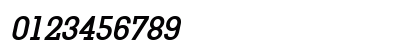 Geo Bold Italic Numeric Preview