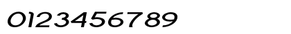Geode Extra-expanded Bold Numeric Preview