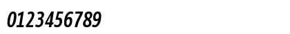 Georama Condensed SemiBold Italic Preview