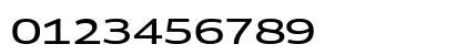 Georama Expanded Medium Regular Numeric Preview