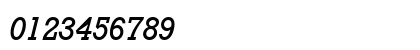 GeoSlab Italic Preview