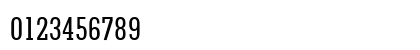 GeoSlabserifCond Regular Preview