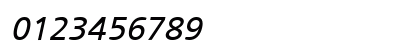Gilliam 2 Bold Italic Numeric Preview