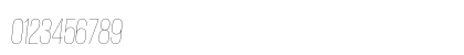 Giorgio Sans Thin Italic Numeric Preview