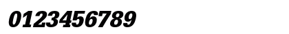 Glypha LT Std 75 Black Oblique Preview