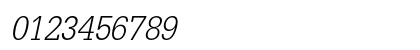 Glypha LT Std 45 Light Oblique Preview