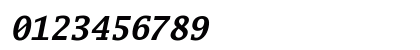 GoMono NF Bold Italic Preview