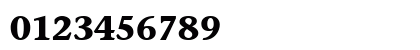 GoshenBlack Normal Numeric Preview