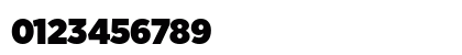 Gotham Narrow Ultra Numeric Preview