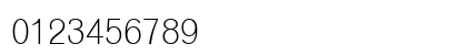 Gothic720 Lt BT Light Numeric Preview