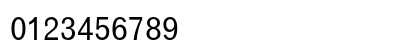 Gothic 720 Regular Numeric Preview