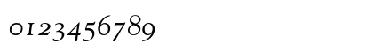 Goudy Old Style Italic Old Style Figures Preview
