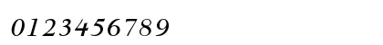 Goudy Modern MT Italic Preview