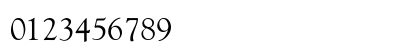 Goudy-Old-Style Regular Numeric Preview