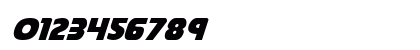 Governor Expanded Italic Expanded Italic Numeric Preview