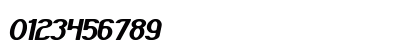 GRAND PRIX Bold Italic Numeric Preview