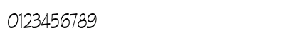 Graphite Std Light Narrow Numeric Preview