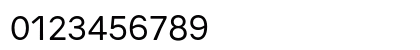 Gravity Regular Numeric Preview
