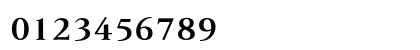 FOT-Greco Std B Numeric Preview