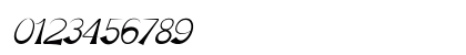 Guigan Italic Numeric Preview