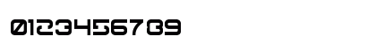 Gunrunner Condensed Numeric Preview