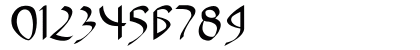 Hades Regular Numeric Preview