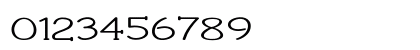 Halix Extra-expanded Regular Numeric Preview