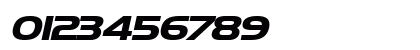 Hanzel-Extended Bold Italic Preview