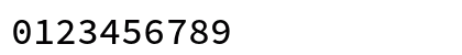 Hasklig Medium Regular Numeric Preview