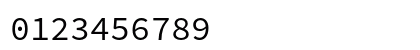 Hasklug Nerd Font Regular Numeric Preview