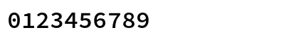 Hasklig Semibold Regular Numeric Preview