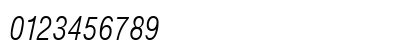 HelmetCondensed Italic Preview