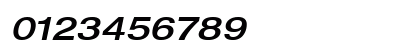 Helvetica Neue LT Com 63 Medium Extended Oblique Numeric Preview