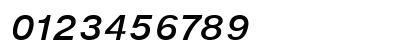 Medium Italic Numeric Preview