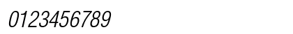 Helvetica LT Std Light Condensed Oblique Preview