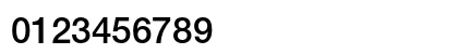 Helvetica Neue Regular Numeric Preview