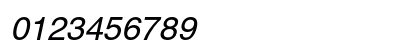 Helvetica Oblique Preview