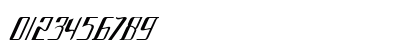 Hepton Italic Numeric Preview