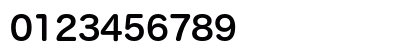 Hiragino Maru Gothic Std W6 Numeric Preview