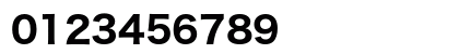 Hiragino Sans Old StdN W7 Numeric Preview