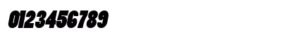 Hogarth Oblique Numeric Preview