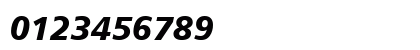 Humnst777 Blk BT Black Italic Preview