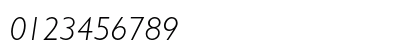 Humanist 521 Light Italic Preview