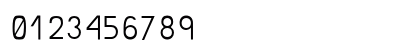 Hurmit Nerd Font light Numeric Preview