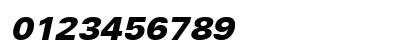 HUSABlack Italic Preview