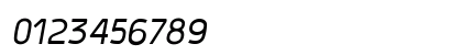 Hyperjump Bold Italic Numeric Preview