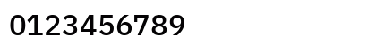 IBM Plex Sans Medium Regular Numeric Preview
